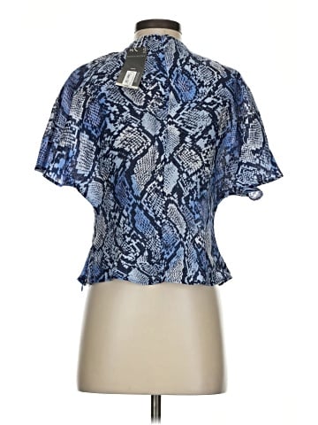 Worthington Short Sleeve Blouse (view 2)