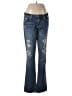 Unbranded 100% Cotton Hearts Blue Jeans Size 28 waist - photo 1