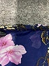 MIKAEL AGHAL 100% Polyester Floral Blue Cocktail Dress Size 4 - photo 7