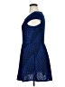 Iz Byer Chevron-herringbone Blue Casual Dress Size XL - photo 5