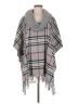 V.Fraas 100% Acrylic Gray Poncho One size (estimated) - photo 1