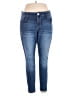Maurices Solid Blue Jeans Size 16 - photo 1