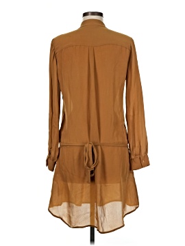 massimo dutti brown linen dress Massimo Dutti