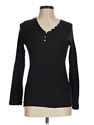 Michelle by Comune Long Sleeve Henley (view 1)