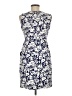 Lands' End Paisley Blue Cocktail Dress Size 8 - photo 2
