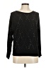 Chico's Stars Black Pullover Sweater Size M - photo 1