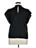 Nine West Black Short Sleeve Blouse Size XL - photo 2