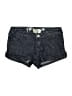 YMI Blue Denim Shorts Size 1 - photo 1