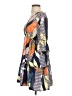 Assorted Brands 100% Polyester Print Blue Casual Dress Size S - photo 5