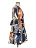 Assorted Brands 100% Polyester Print Blue Casual Dress Size S - photo 4