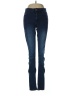 H&M Solid Blue Jeans Size 8 - photo 1
