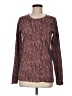 Athleta Tweed Burgundy Pullover Sweater Size M - photo 1