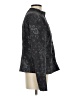 Joni B. 100% Polyester Floral Black Blazer Size S - photo 4