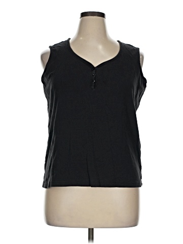 DressBarn Sleeveless T-Shirt (view 1)