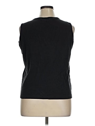 DressBarn Sleeveless T-Shirt (view 2)