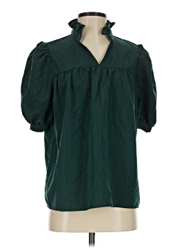 Women With Control Short Sleeve Blouse