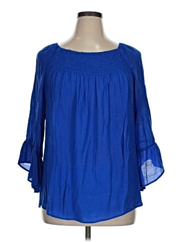 Zac & Rachel 3/4 Sleeve Blouse (view 1)