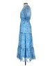 Max Studio 100% Polyester Paisley Blue Casual Dress Size S - photo 5