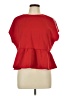 Cupio Red Short Sleeve Top Size L - photo 1