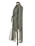Zara 100% Cotton Green Kimono Size XS - photo 5