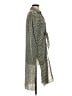 Zara 100% Cotton Green Kimono Size XS - photo 4