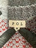 Pol 100% Polyester Hearts Gray Pullover Sweater Size M - photo 7