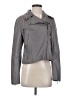 Bagatelle 100% Polyurethane Gray Faux Leather Jacket Size S - photo 1