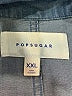 POPSUGAR 100% Lyocell Blue 3/4 Sleeve Button-Down Shirt Size XXL - photo 7