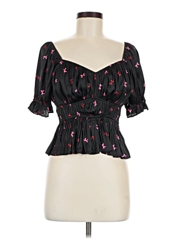Francesca's Short Sleeve Blouse (view 1)