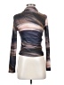 Shein Brown Long Sleeve Turtleneck Size S - photo 1