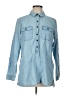 Old Navy 100% Cotton Blue Long Sleeve Button-Down Shirt Size L - photo 1