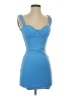Hello Molly 100% Polyester Blue Cocktail Dress Size 4 - photo 1