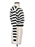 Shein 100% Polyester Stripes White Cardigan Size S - photo 4