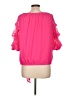 CeCe 100% Polyester Pink 3/4 Sleeve Blouse Size L - photo 2