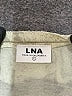 LNA 100% Cotton Ivory Sleeveless Top Size L - photo 7