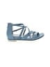 Eileen Fisher Blue Sandals Size 5 1/2 - photo 1