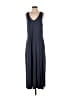 Athleta Solid Gray Casual Dress Size L (petite) - photo 1