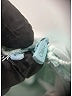 Chloé 100% Polyester Teal Dress Size 12 - photo 4