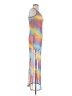 Love Tie-dye Silver Casual Dress Size S - photo 4