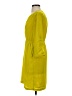 Old Navy 100% Polyester Solid Yellow Casual Dress Size XS - photo 5