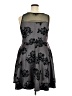 Trixxi Gray Cocktail Dress Size 2X - photo 2