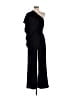 Unbranded 100% Polyester Solid Black Jumpsuit Size S - photo 1