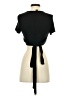 Shein Black Short Sleeve Top Size 4 - photo 2