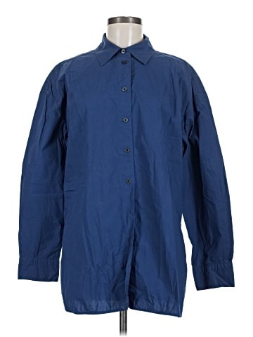 Everlane 3/4 Sleeve Button-Down Shirt (view 1)