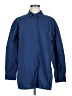 Everlane 100% Cotton Blue 3/4 Sleeve Button-Down Shirt Size M - photo 1