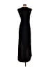 Anrabess Solid Black Casual Dress Size XXL - photo 2