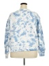 Time and Tru 100% Cotton Tie-dye Blue Sweatshirt Size 20 - photo 2