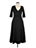 Assorted Brands 100% Polyester Solid Black Cocktail Dress Size M - photo 1