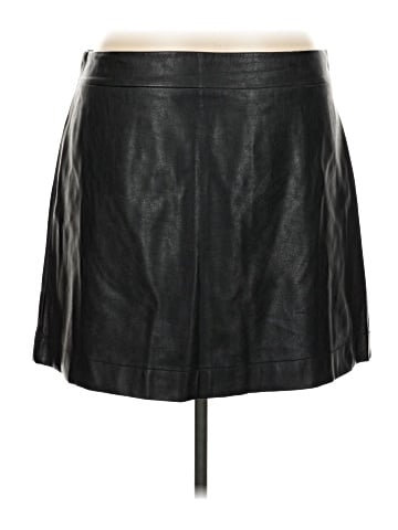 J.Crew Factory Store Faux Leather Skirt (view 1)