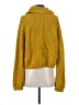 Moon & Madison Solid Yellow Pullover Sweater Size XS - photo 2